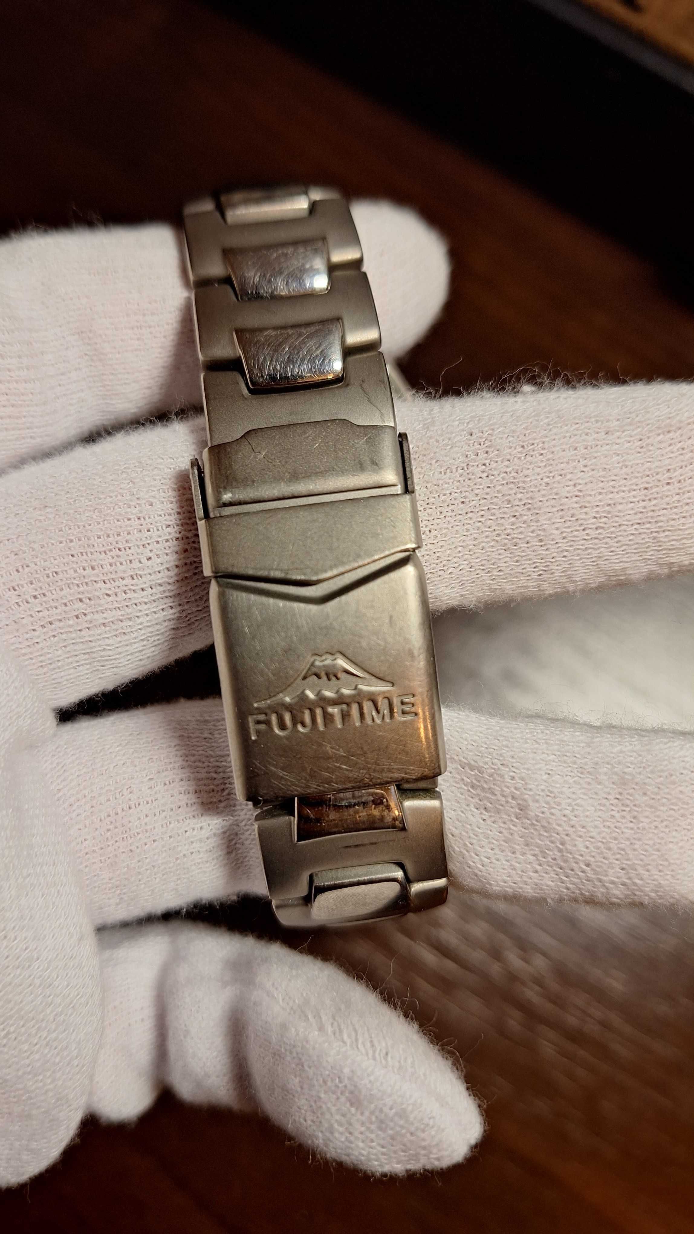 Zegarek Męski Fuji Time Automatic All Titanium M2705AT 38mm