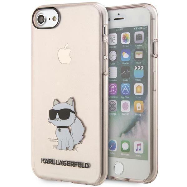 Etui Karl Lagerfeld Choupette Pink do iPhone'a 7/8/SE 2020/2022