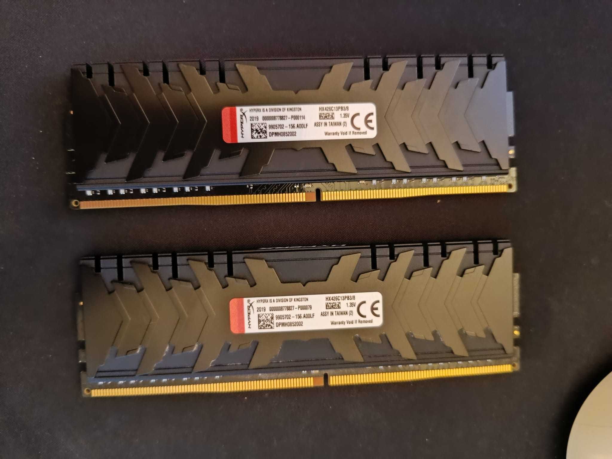 Memória RAM HyperX Predator DDR4 16Gb (2x8Gb) (USADO)