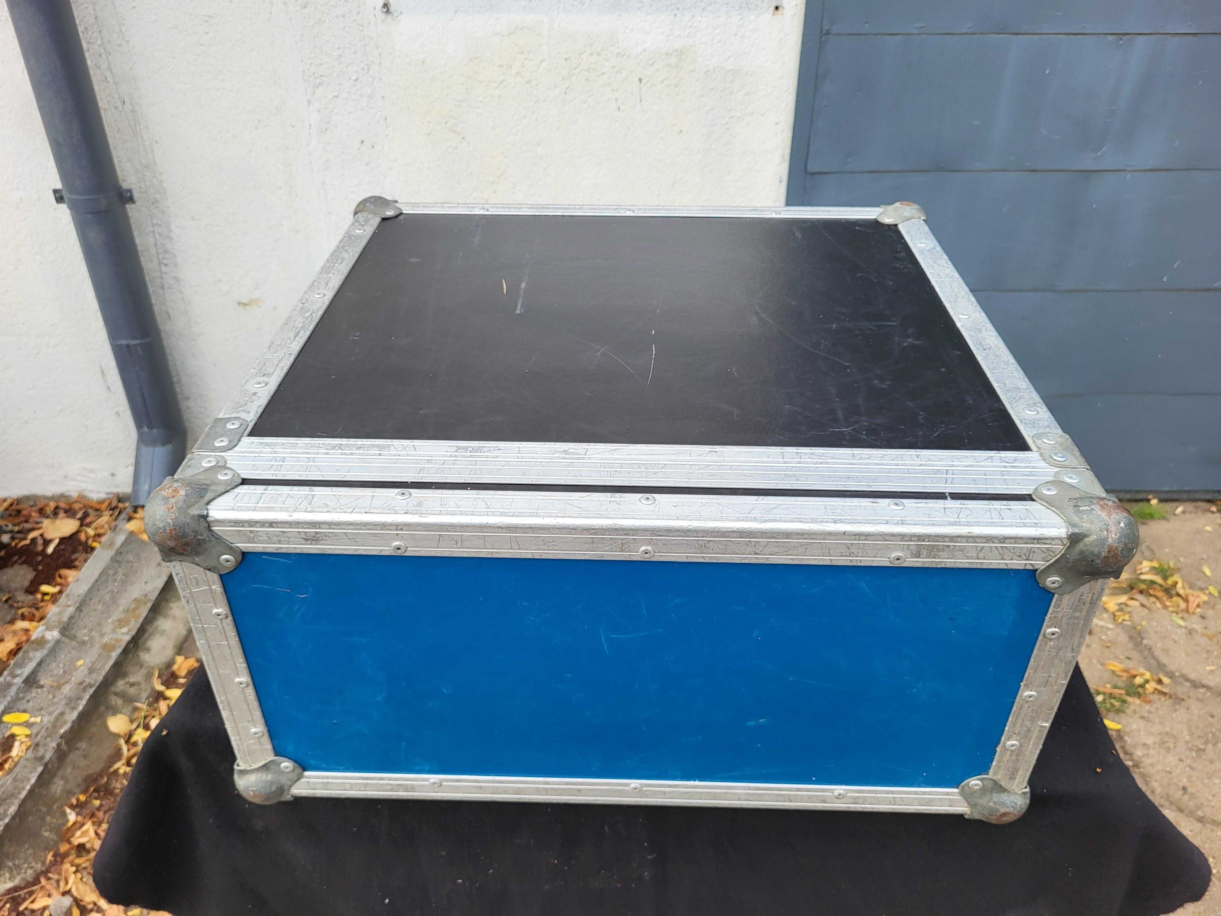RACK 4U (stelaż) 1x szyna 43cm case flightcase, kejs FAKTURA