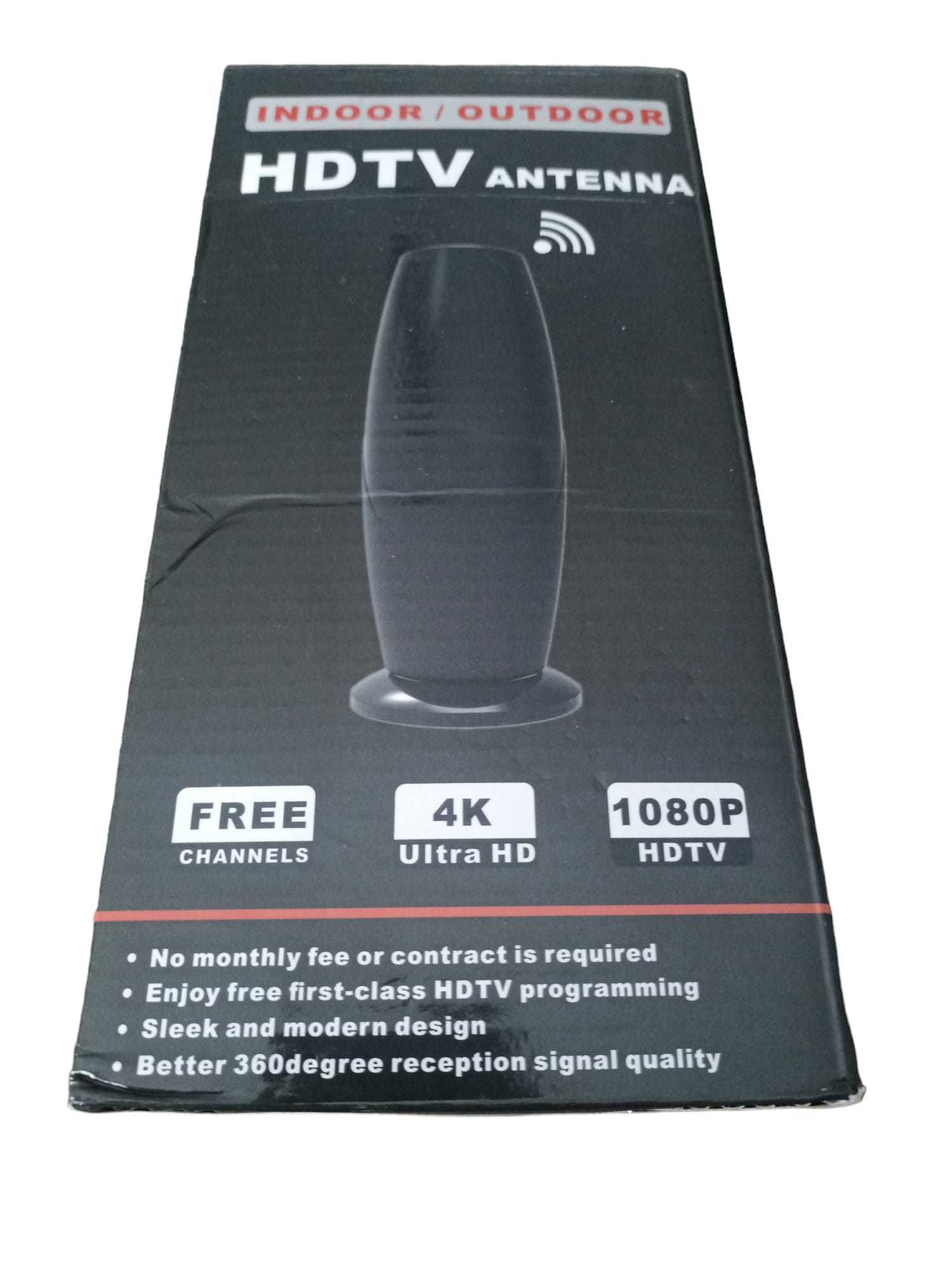 Antena HDTV 4K 1080P Zewnętrzna/Wewnętrzna