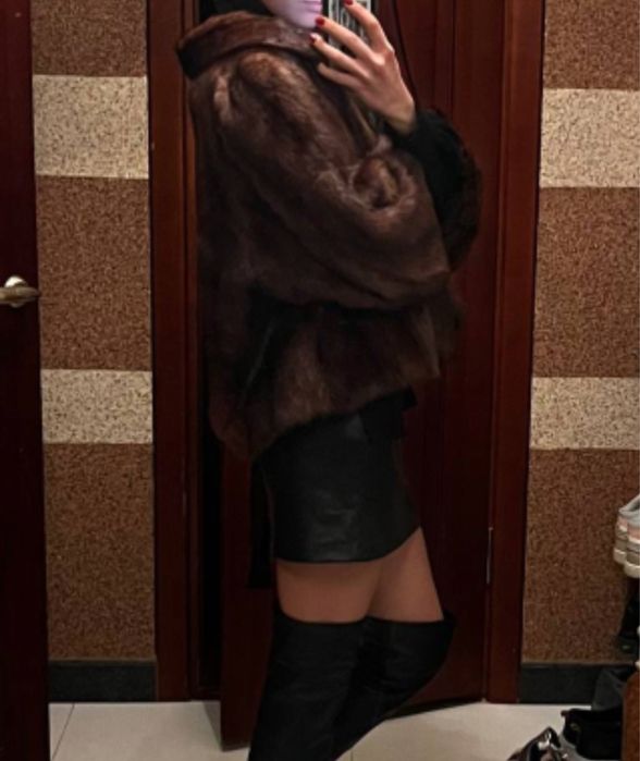 Шуба норка, натуральна норка, натуральна норкова шуба