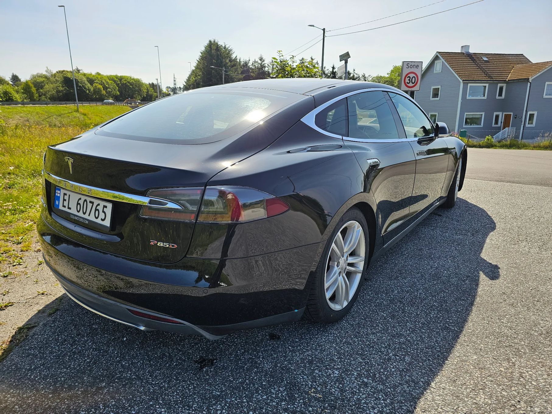 Tesla Model S Tesla Model S p85d bezpłatne doładowanie i łączność premium