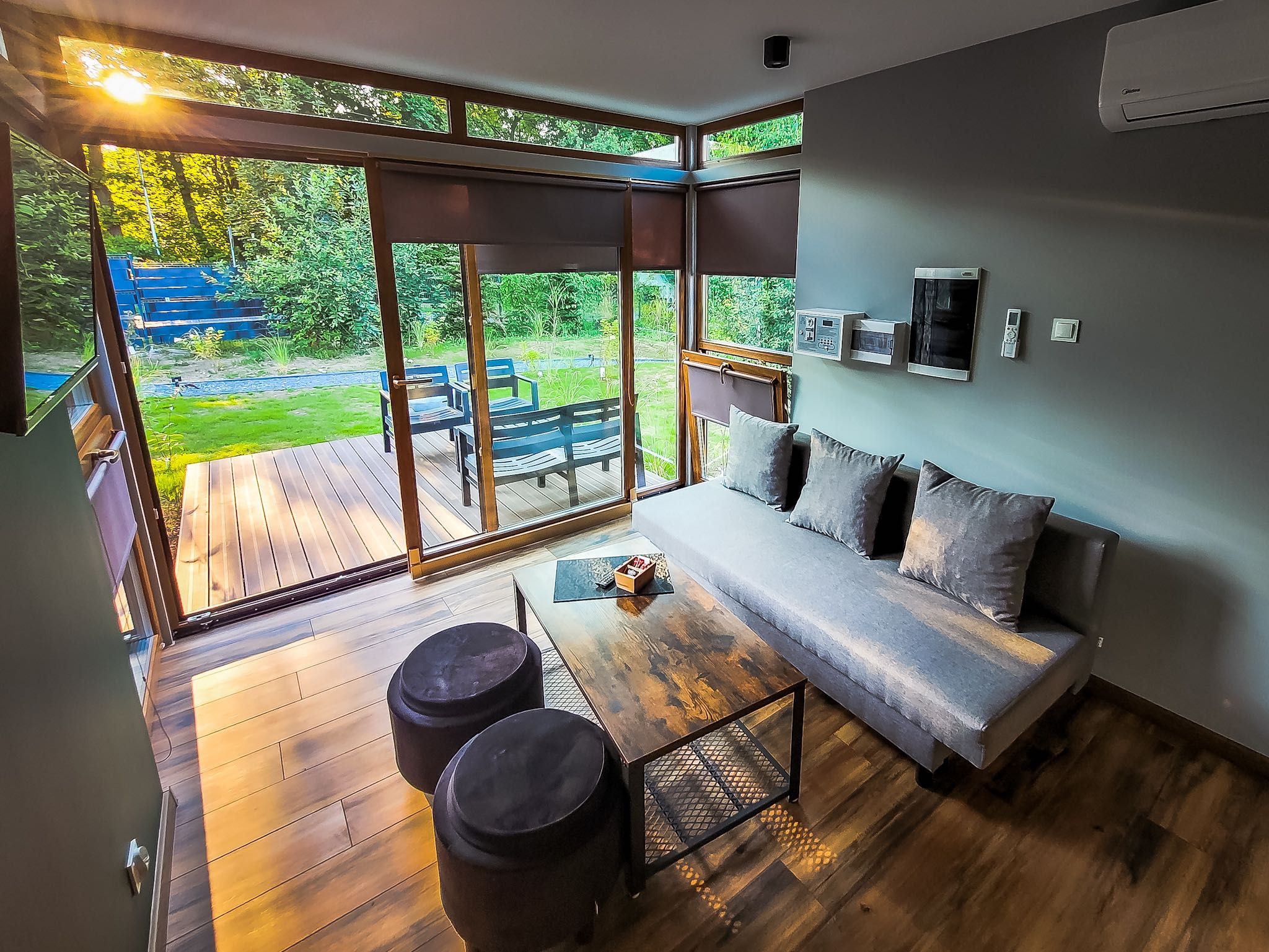 Domki Platan w Karkonoszach modułowe ferie jacuzzi sauna SPA Karpacz