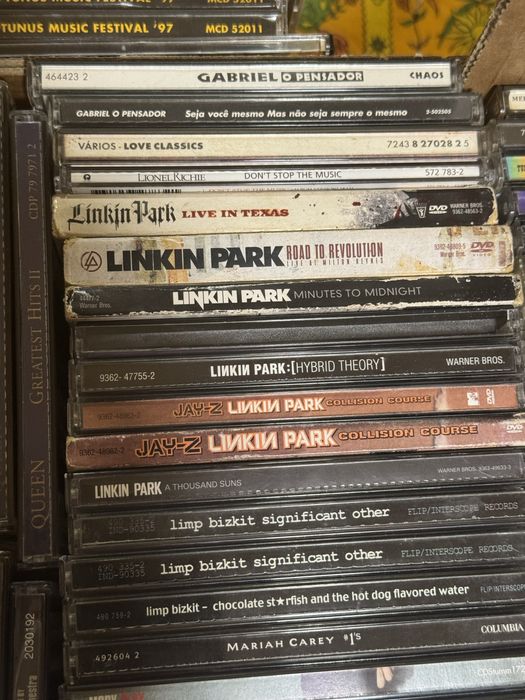 Cds de musica, Metalica, Nirvana, Guns n’ Roses