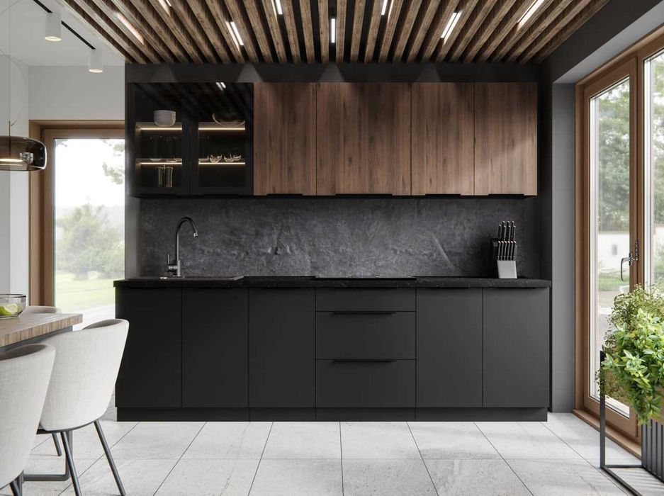 Zestaw mebli kuchennych Siena/Monza 330 na 300cm pod wymiar raty 0%