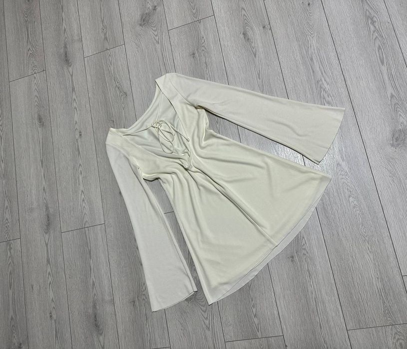 Zara Сукня вечірня молочний колір s-m в ідеальному стані