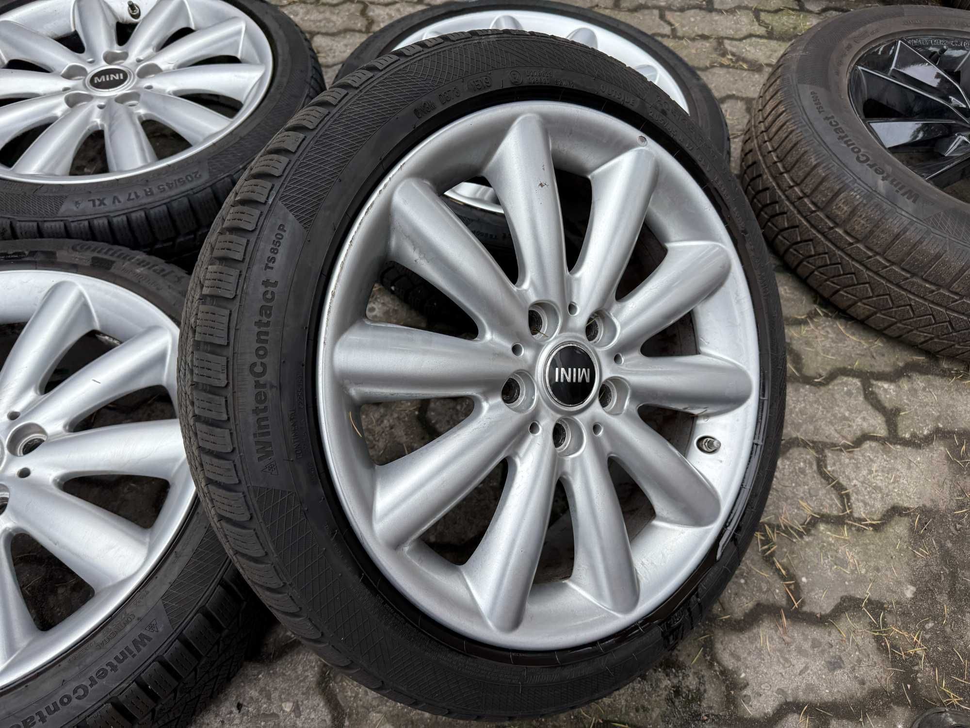 Felgi aluminiowe 17" 5x112 Mini F55 F56 F57 z oponami zimowymi