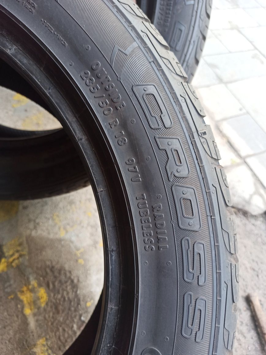 Летняя резина ПАРА 235/50 R18 Continental Cross Contact UHP