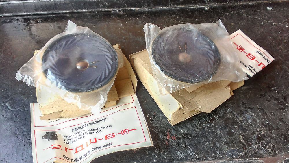 Головка громкоговорителя динамическая 2ГДШ-6 (1ГД-62)