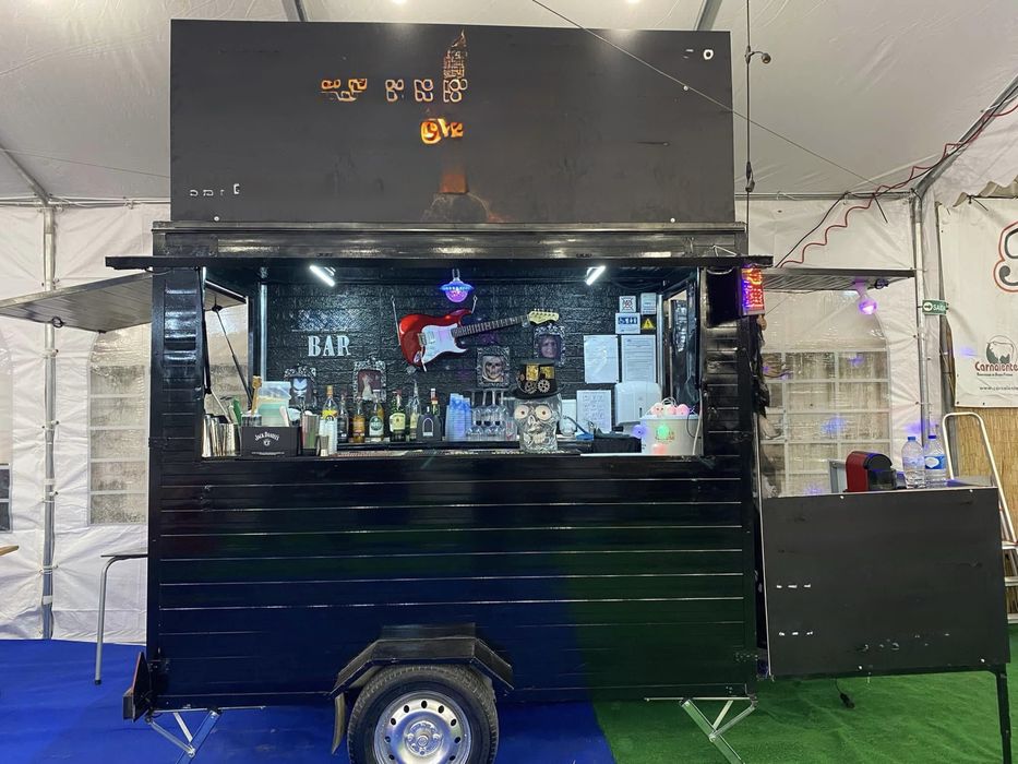 Roullote Bar pronta a funcionar