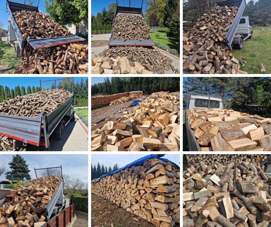 DREWNO Kominkowe łupane , gałęziówka (liściaste,iglaste]