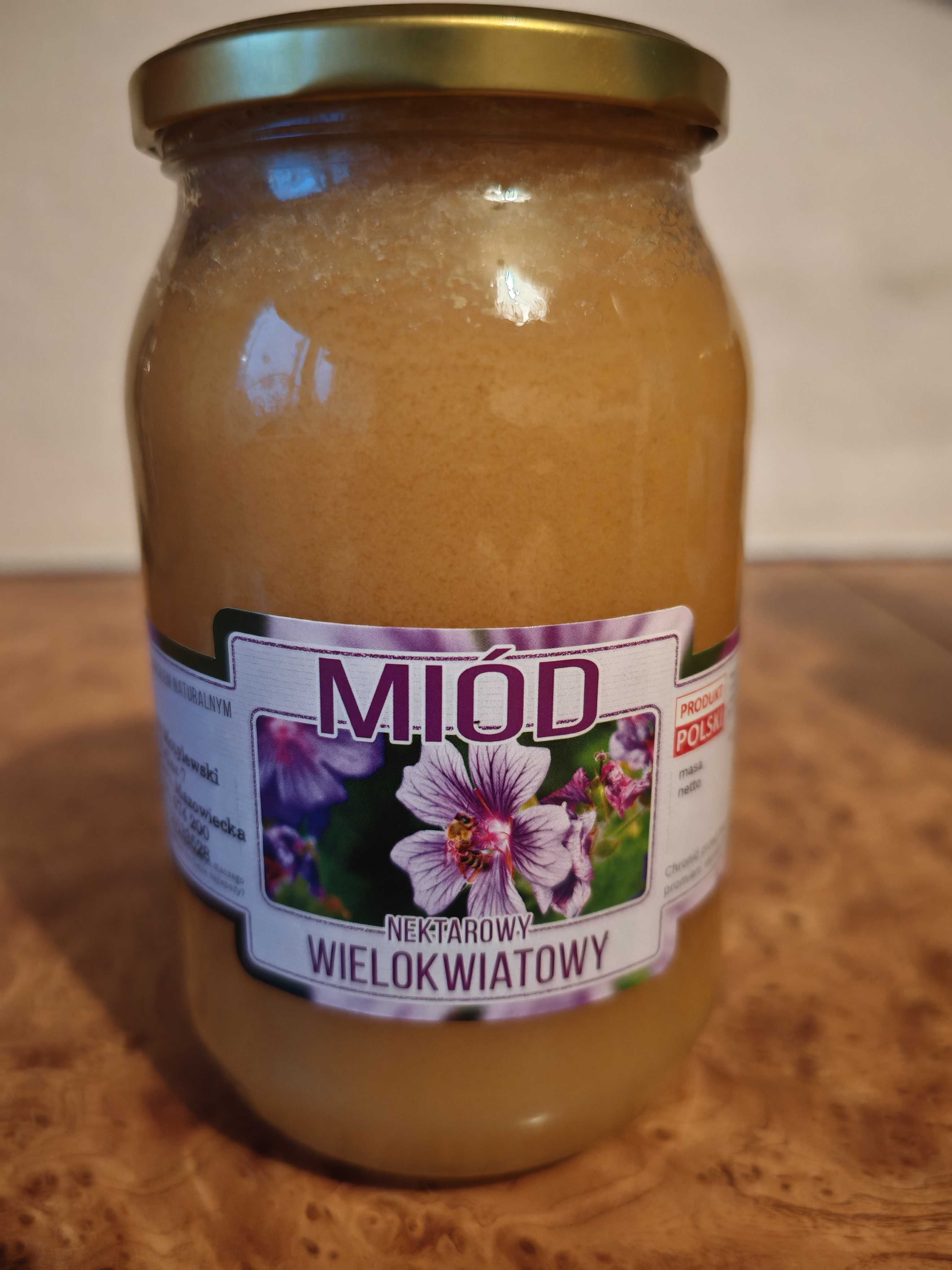 Miód wielokwiatowy, akacjowy, lipowy, rzepakowy RHD
