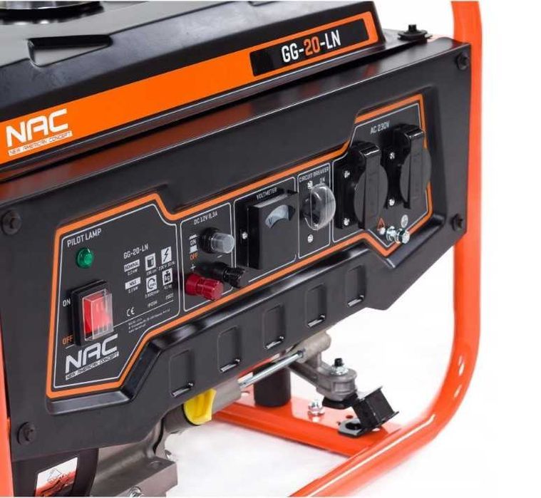 Agregat prądotwórczy NAC 196cm3 2,2kW generator prądu jednofazowy
