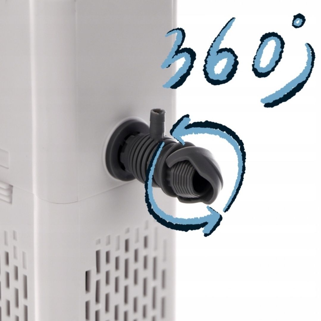 NOWY Filtr wewnętrzny JY 9200F do akwarium 1000l/h