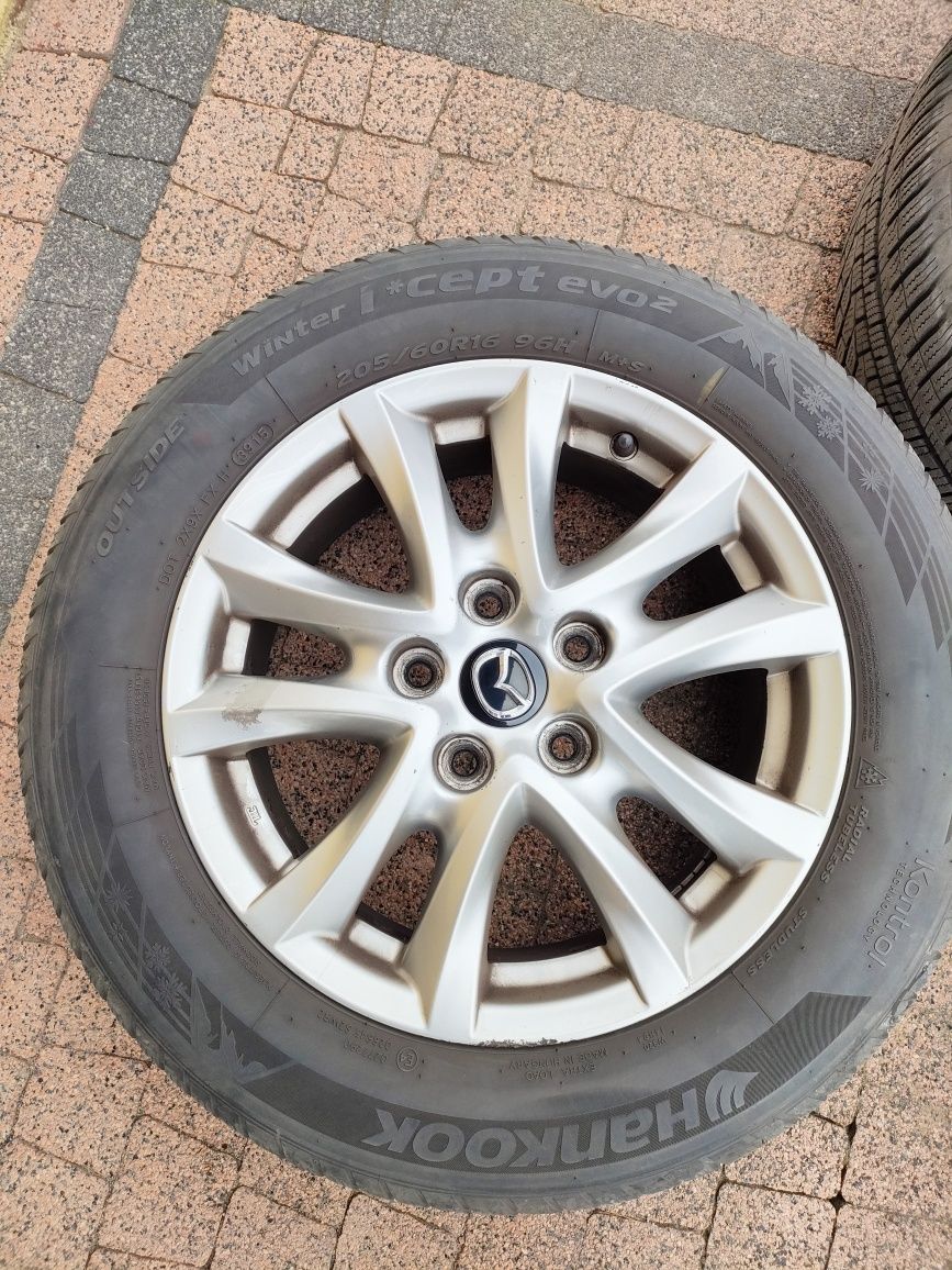 Felgi mazda 3 16r 205/60