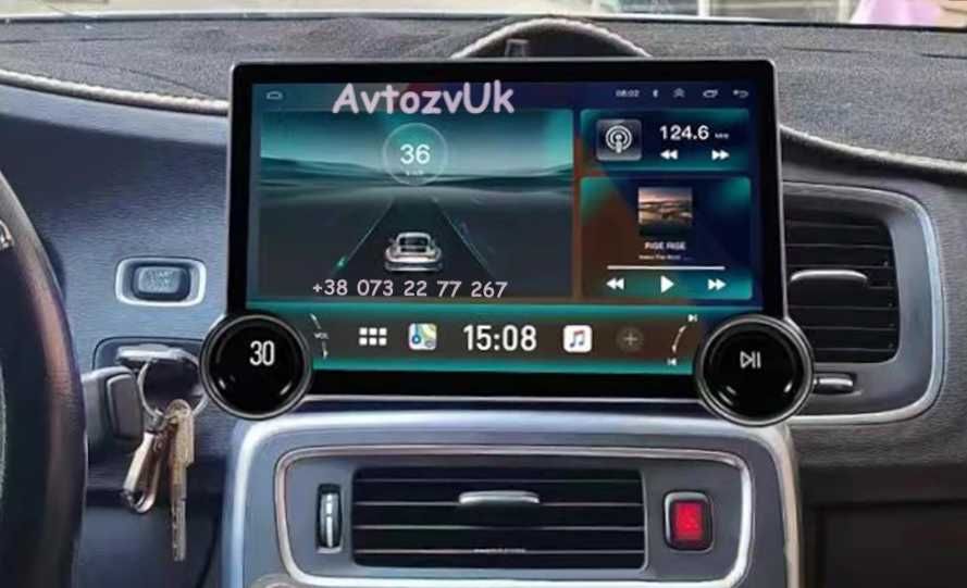 Android 14 S60 V60 Volvo S 60 V 60 XC70 с60 в60 CarPlay Магнитола