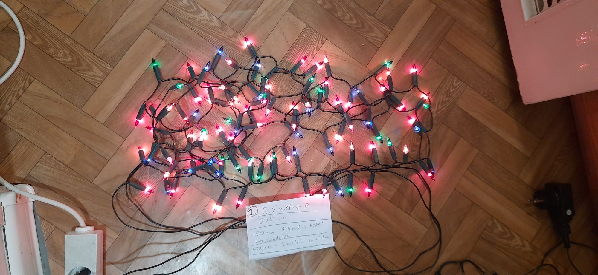Światełka na choinkę lampki