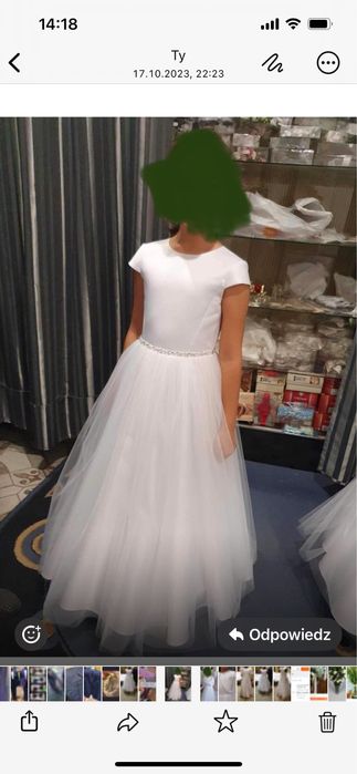 Sukienka kominijna 152/158