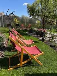 Крісло шезлонг для саду та відпочинку