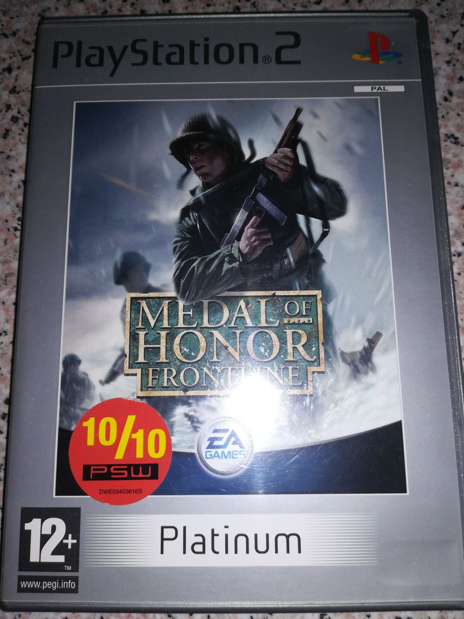 Jogo PS2 Medal of Honor Frontline