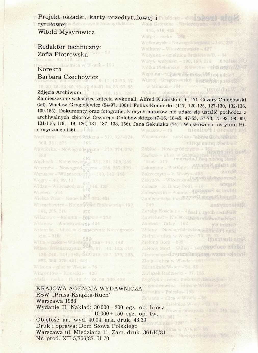 Reportaż z tamtych dni Cezary Chlebowski