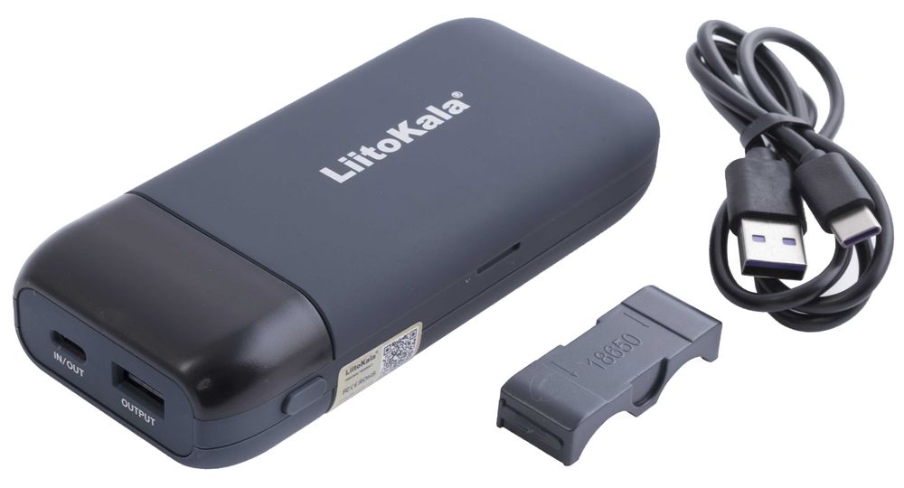 Повербанк-корпус/зарядка Liitokala Lii-MP2, 2x18650-21700, USB-C QC+PD