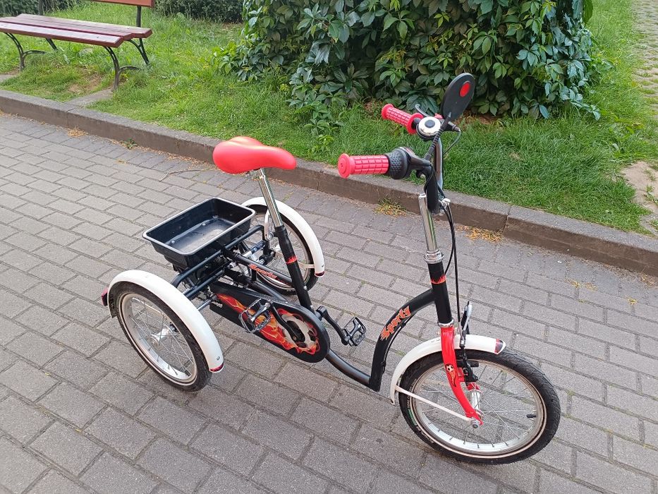 Rower rehabilitacyjny SPORTY trójkołowy