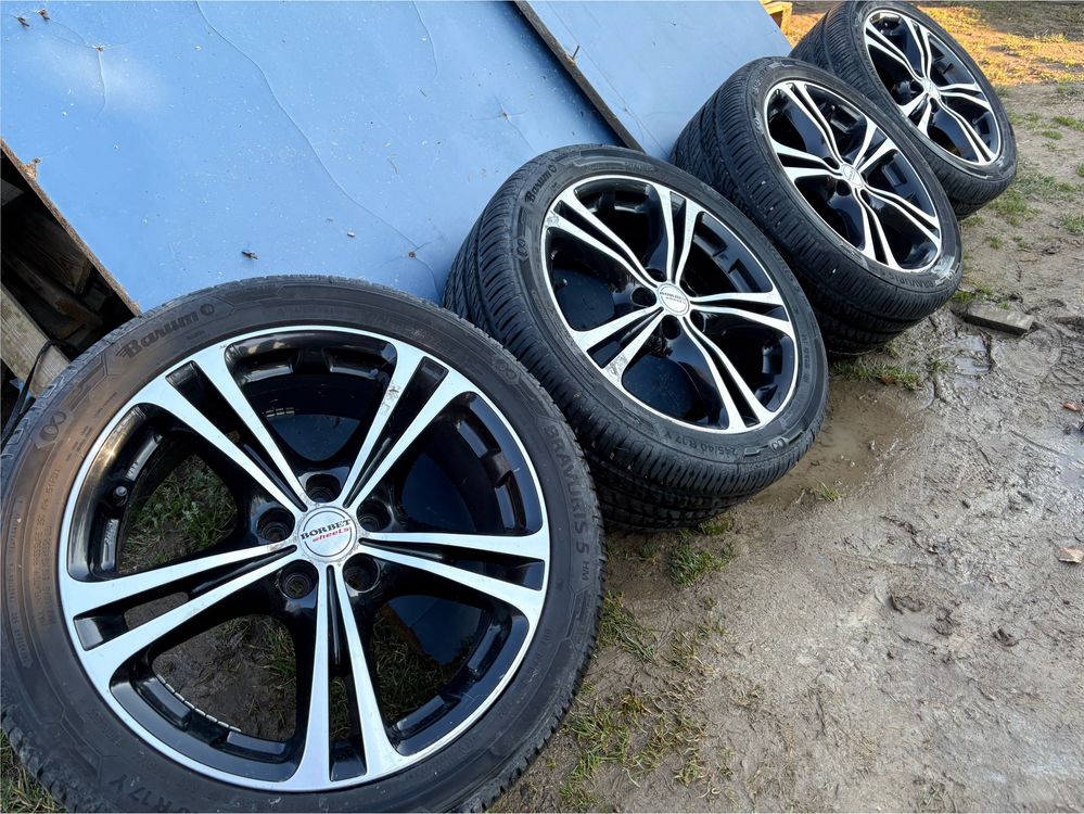 Felgi aluminiowe Borbet 17’ 5x100 ET35 7,5J