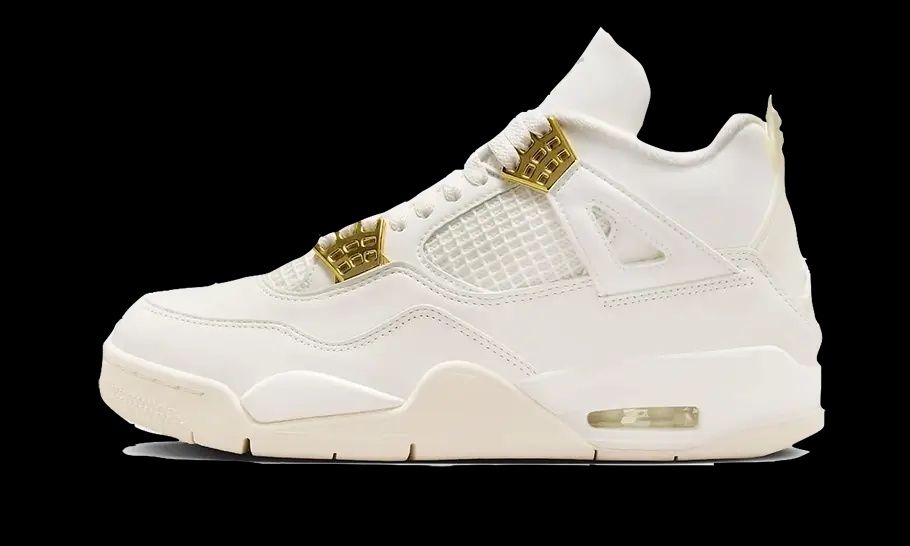 Jordan 4 Sail Metallic Gold