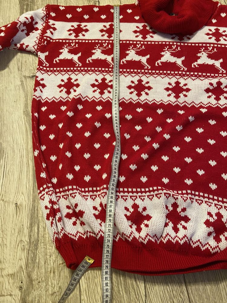 Sweter plus size oversize święta świąteczny mest mestfashion