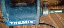 Глубинный вибратор для бетона TREMIX со шлангом и булавой