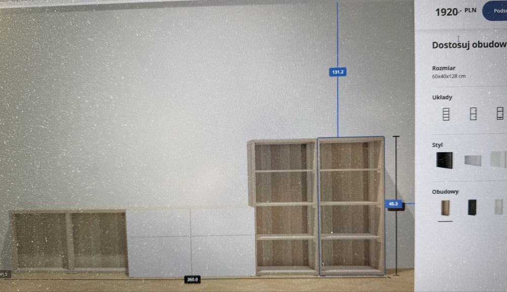 szafa meble ikea bestå