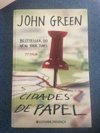 Livro “Cidades de papel” de John Green