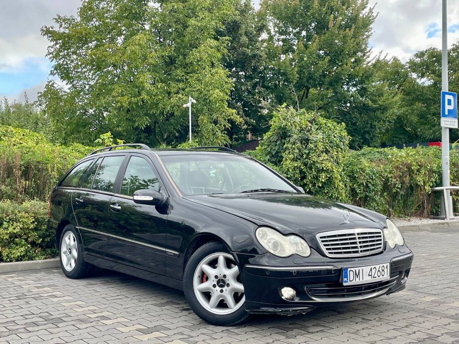 Mercedes C Klasa 2.7d // Klima // Automat // Skora // Alusy // Super