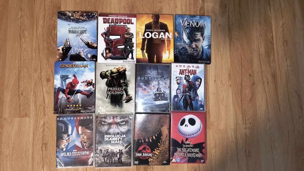 Filmy DVD - 10 złotych od sztuki