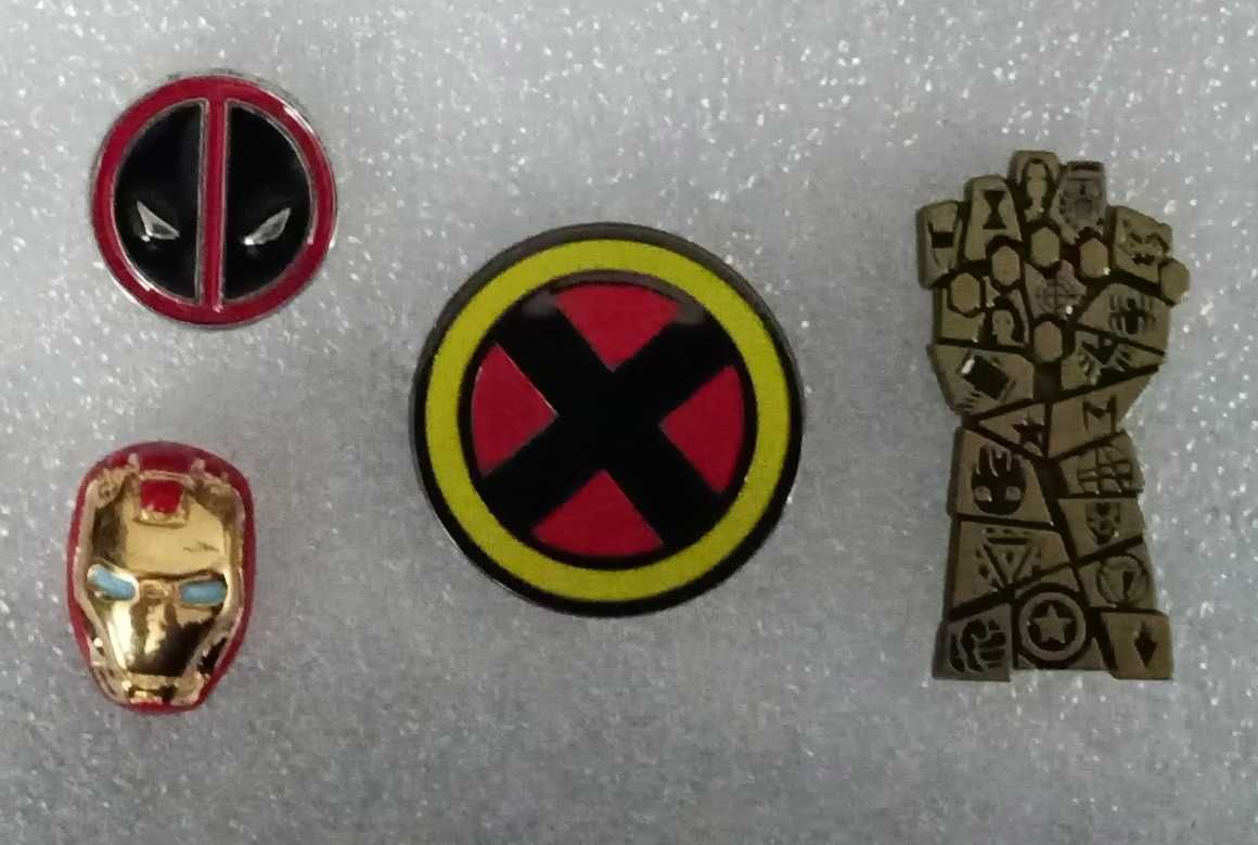 Pins Marvel, DC, Star Trek, Star Wars, GoT, X-Files, Mortal Kombat