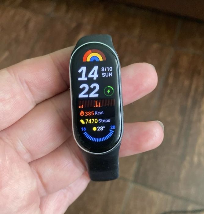 Xiaomi Smsrt Band 9, стан гарний, батарея тримає тижні 2-3