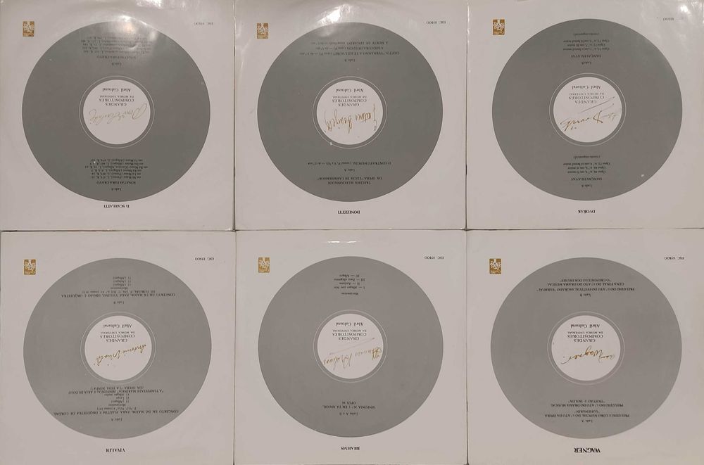 Lote VINIL Grandes Compositores Da Musica Universal (Ler descrição)