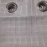 Cortinas brancas em cetim