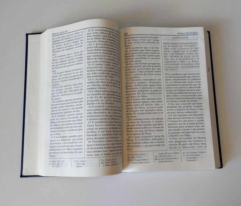 Księga Mormona książka po portugalsku O livro de mormon portugalski