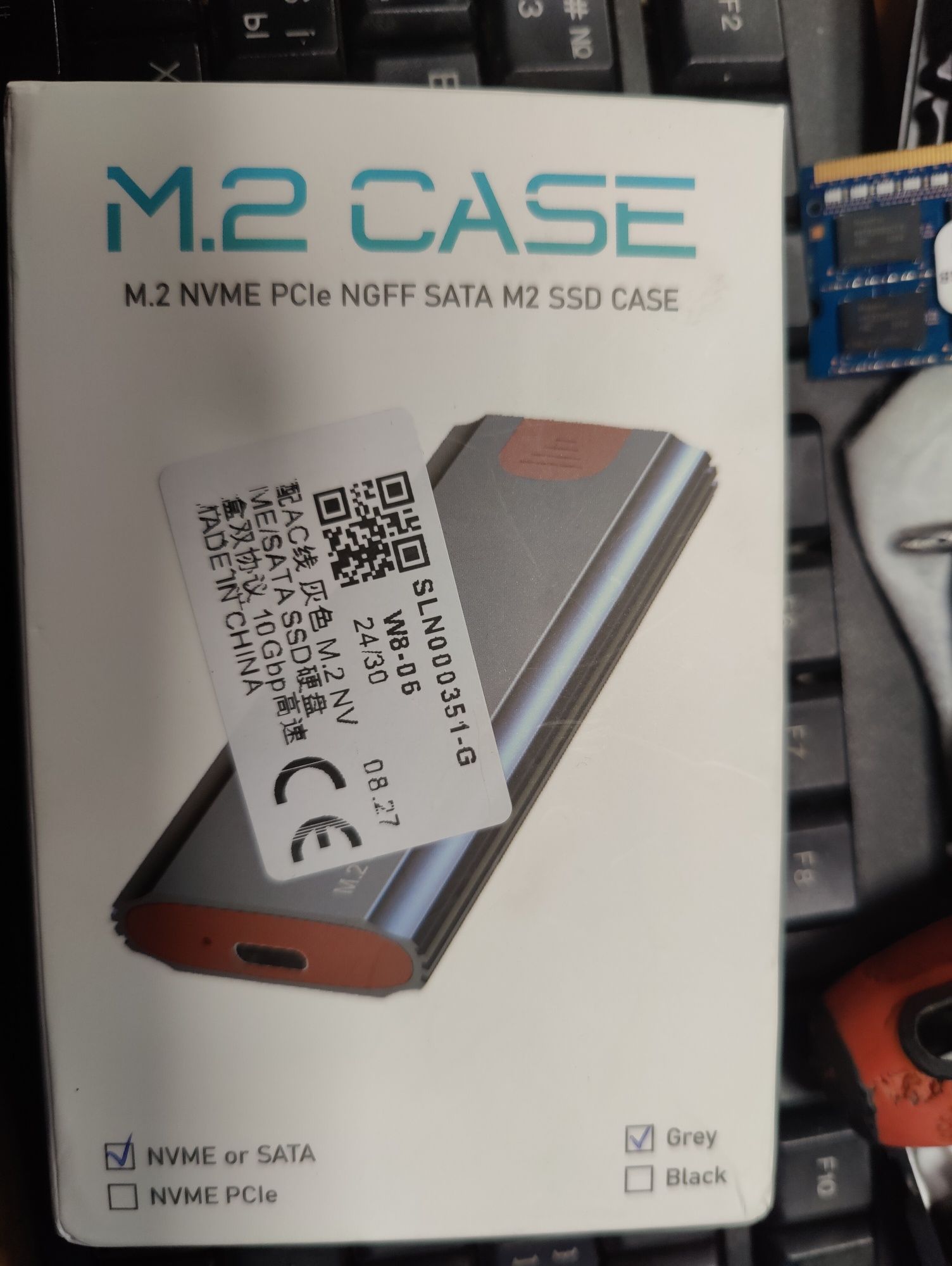 Карман для m.2 SSD універсальний USB 3.1