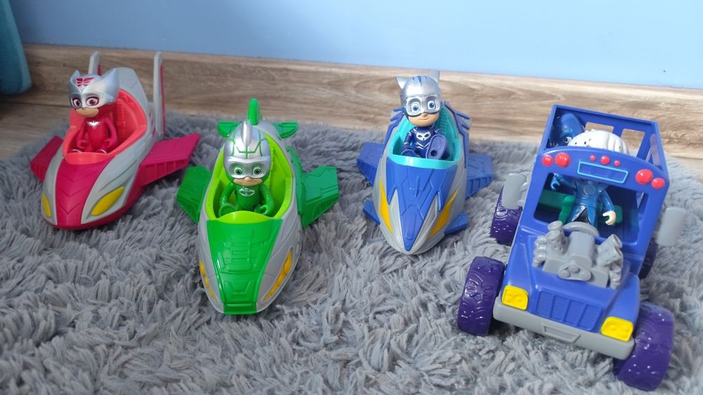 Pj Masks pojazdy + figurki