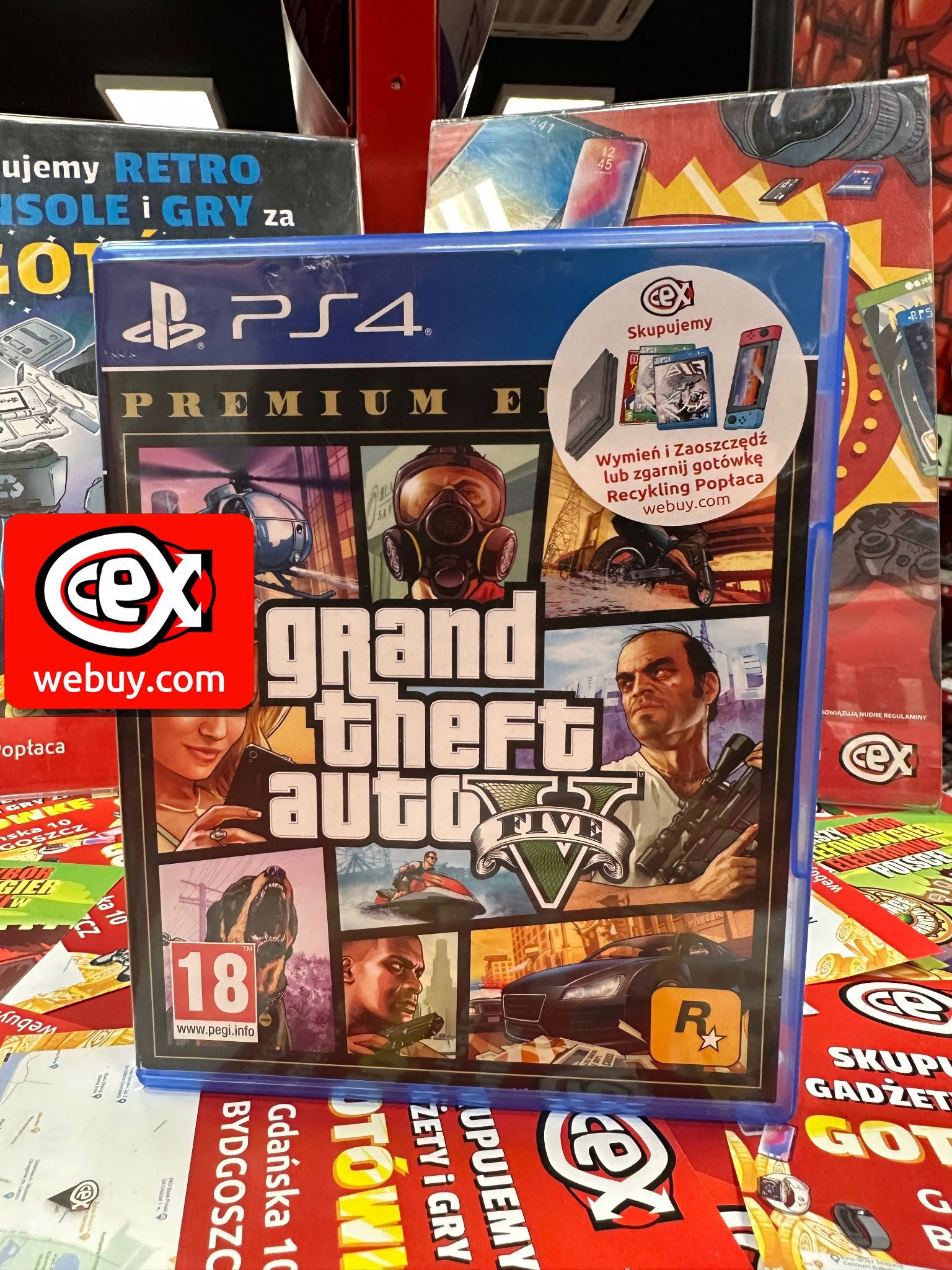 Gra Grand Theft Auto V (5) (GTA V) [PS4] CeX Bydgoszcz