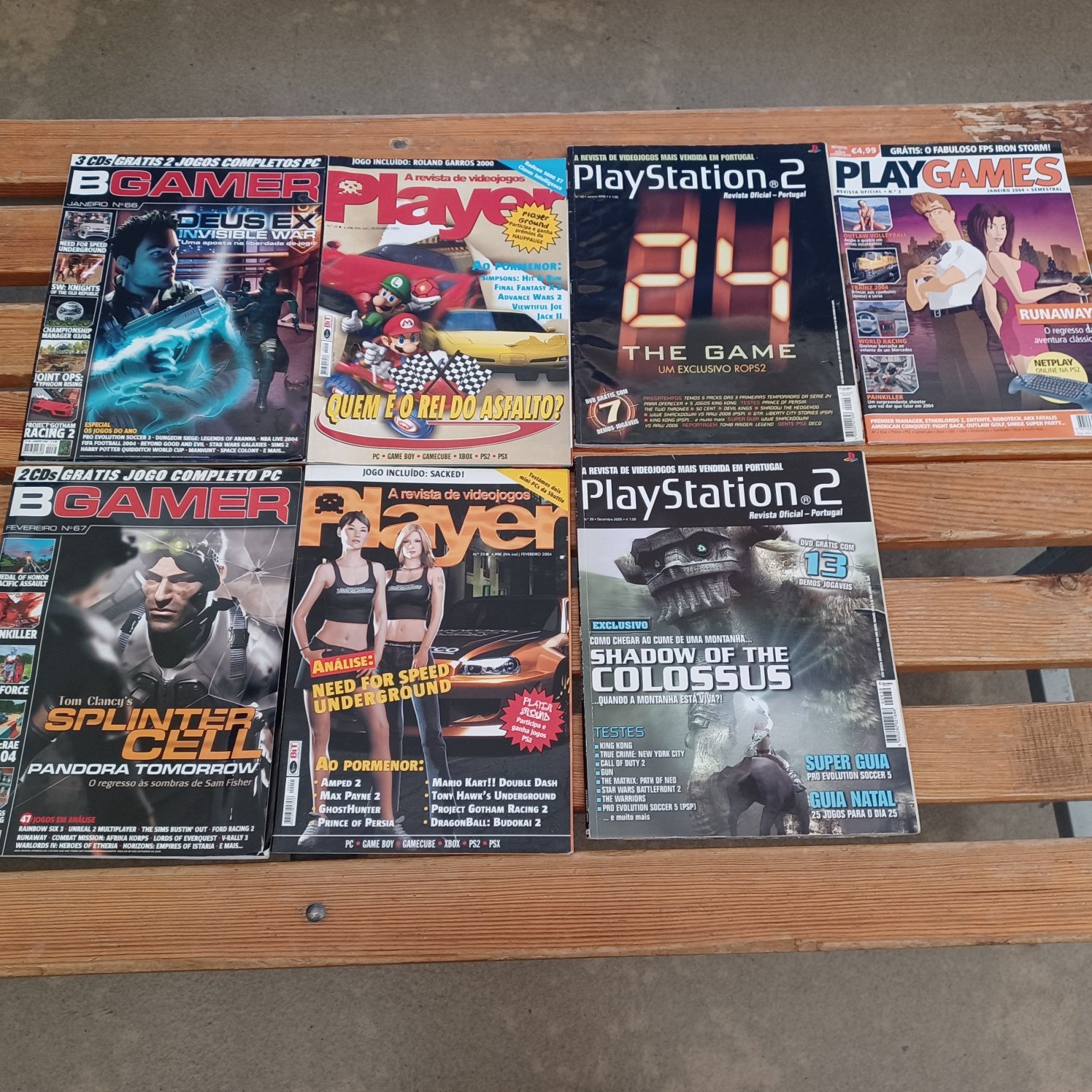 Revistas Playstation 2 / B Gamer