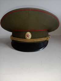 Oryginalna czapka sowieckiego sołdata