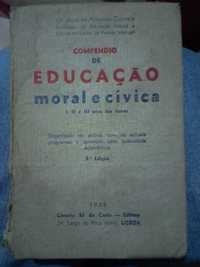 Compêndio de educação moral e cívica 1938