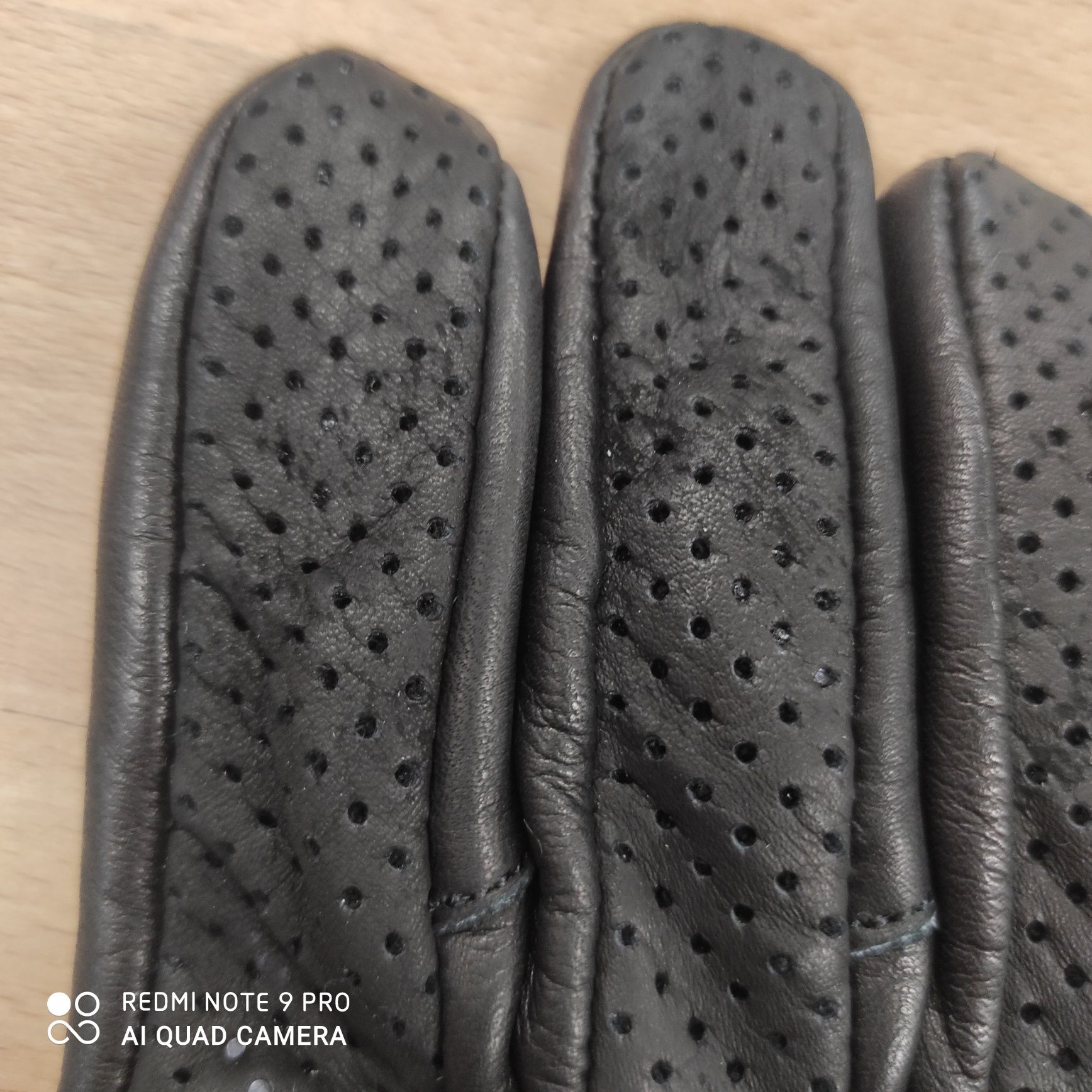 Rękawice motocyklowe skórzane HUSAR BREEZE czarne XL