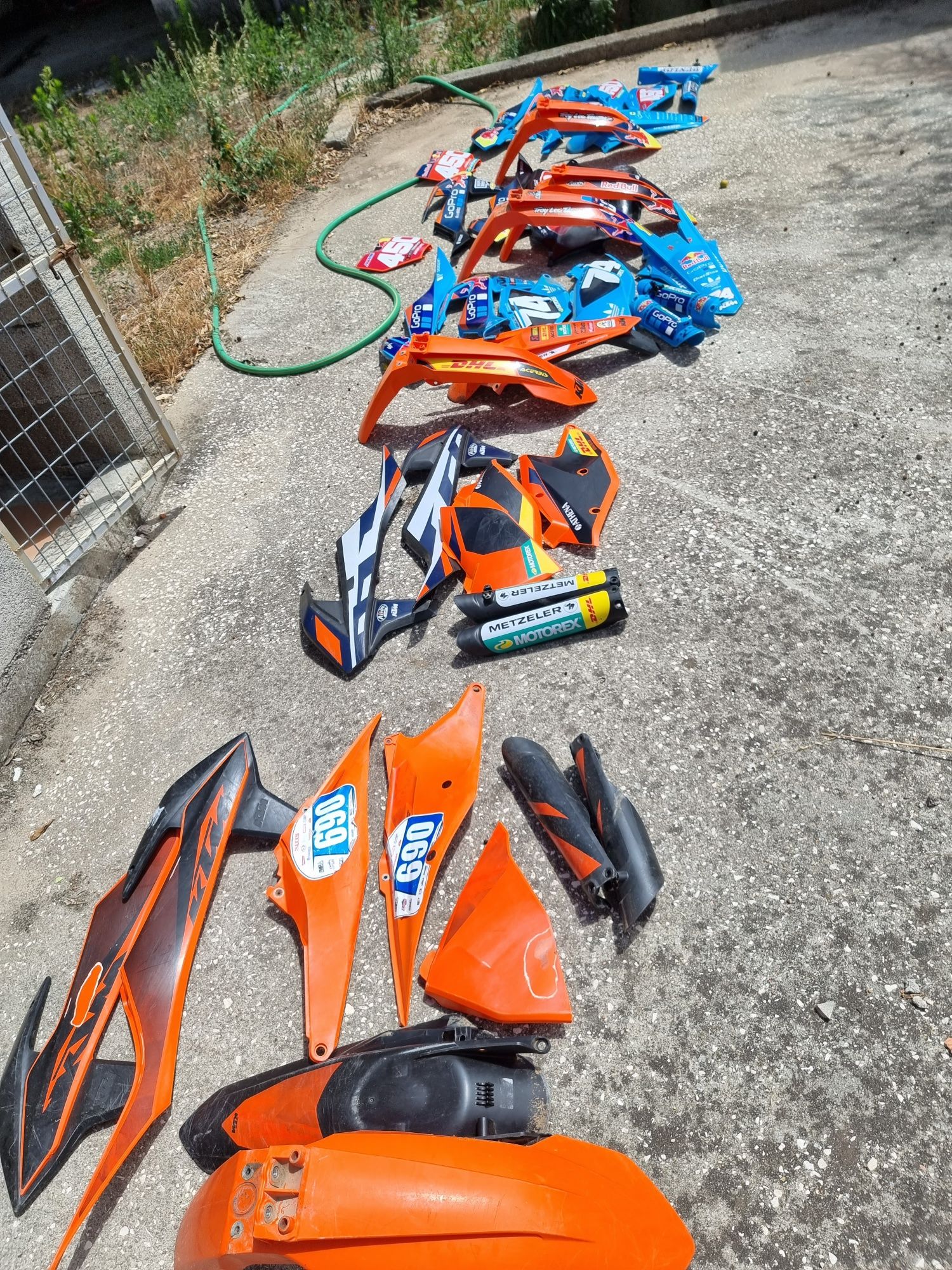 Kit plásticos ktm e gasgas