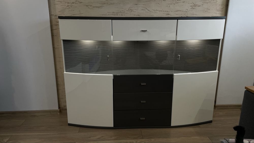 Zestaw mebli do salonu ,komoda witryna RTV